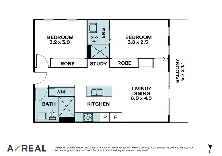 Floorplan of Homely apartment listing, 806/8 Montrose Street, Hawthorn East VIC 3123