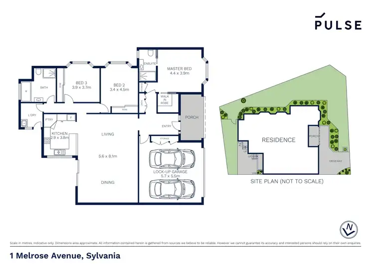 Floorplan of Homely house listing, 1 Melrose Avenue, Sylvania NSW 2224