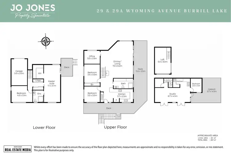 Floorplan of Homely house listing, 29 & 29A Wyoming Avenue, Burrill Lake NSW 2539