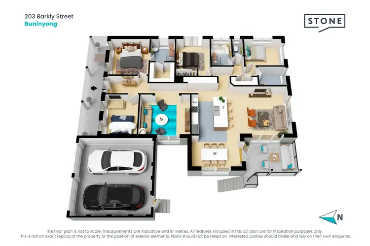Floorplan of Homely house listing, 203 Barkly Street, Buninyong VIC 3357