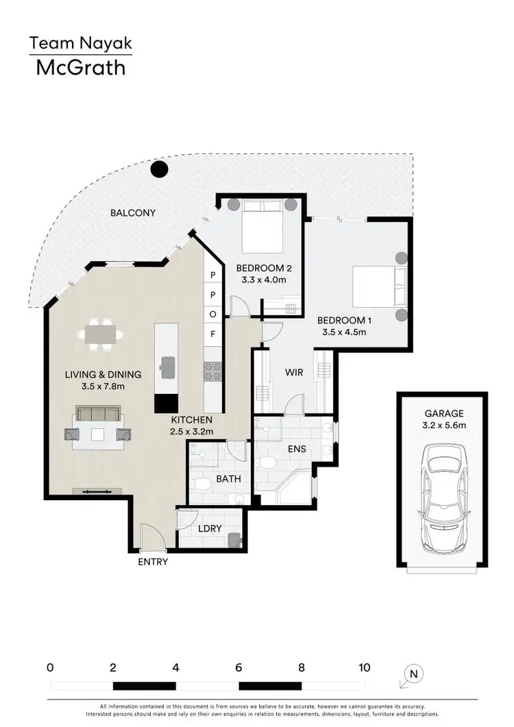 Floorplan of Homely unit listing, 703/91C Bridge Road, Westmead NSW 2145