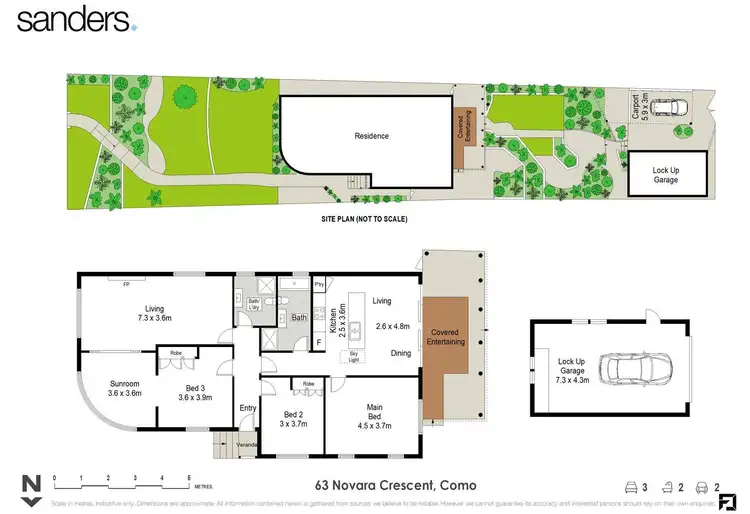 Floorplan of Homely house listing, 63 Novara Crescent, Como NSW 2226