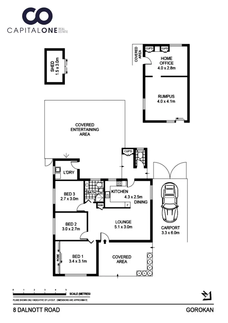 Floorplan of Homely house listing, 8 Dalnott Road, Gorokan NSW 2263