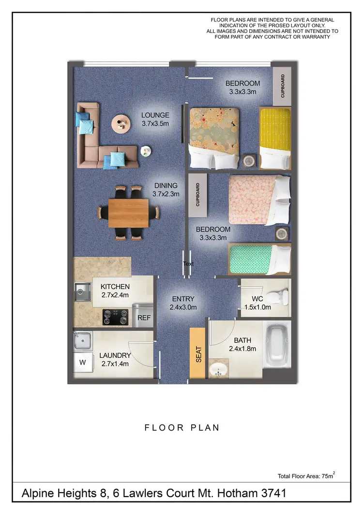 Floorplan of Homely apartment listing, 8 Alpine Heights, Mount Hotham VIC 3741
