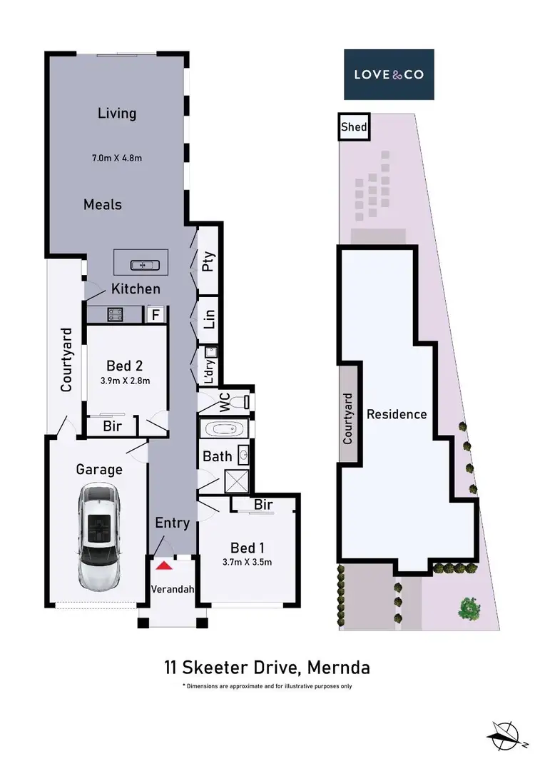 Floorplan of Homely house listing, 11 Skeeter Drive, Mernda VIC 3754