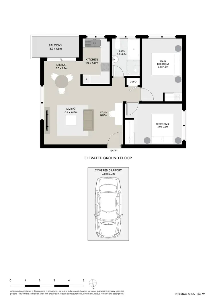 Floorplan of Homely unit listing, 1/113 Queenscliff Road, Queenscliff NSW 2096