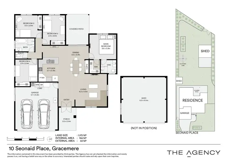 Floorplan of Homely house listing, 10 Seonaid Place, Gracemere QLD 4702