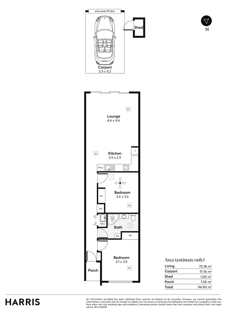 Floorplan of Homely house listing, 9 Proclamation Road, Lightsview SA 5085