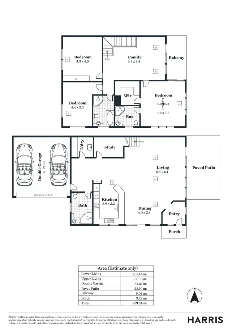 Floorplan of Homely house listing, 53A Wheatland Street, Seacliff SA 5049