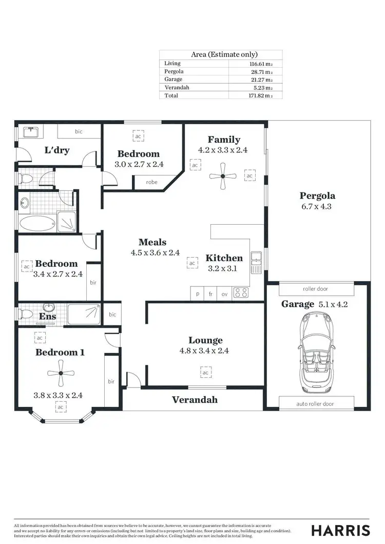 Floorplan of Homely house listing, 71 Morialta Road, Rostrevor SA 5073