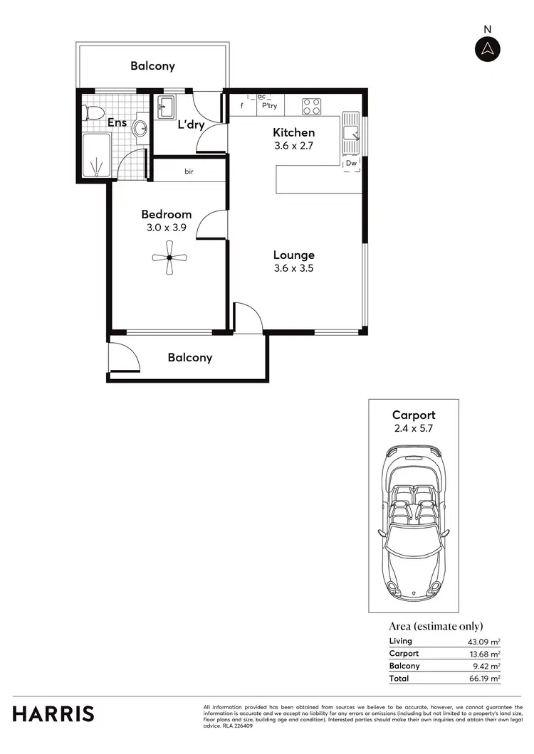 Floorplan of Homely unit listing, 8/47 Hazelwood Avenue, Hazelwood Park SA 5066