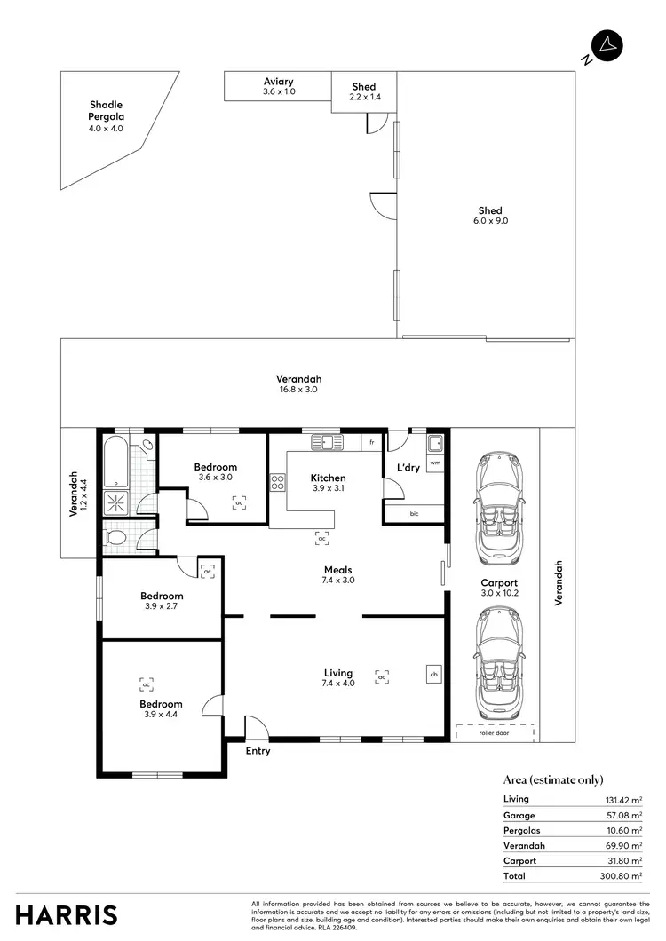 Floorplan of Homely house listing, 30 Vincent Road, Paralowie SA 5108