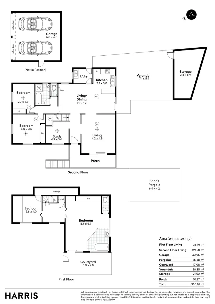 Floorplan of Homely house listing, 7 Dutton Drive, Para Hills SA 5096