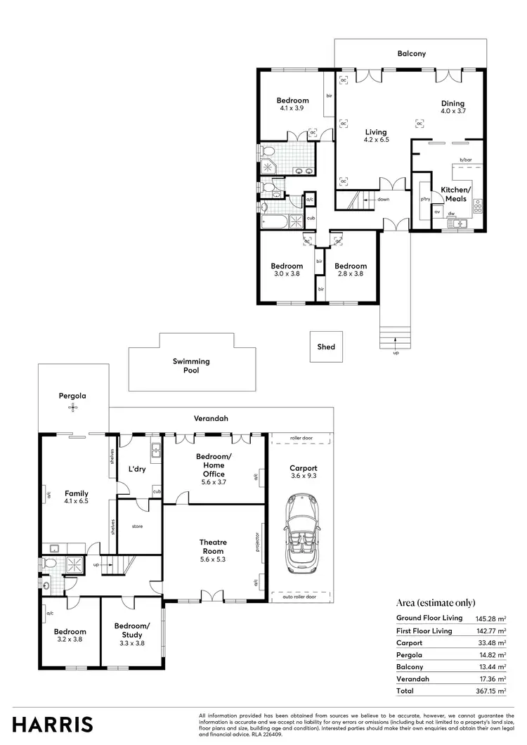Floorplan of Homely house listing, 9 Boucaut Street, Glen Osmond SA 5064
