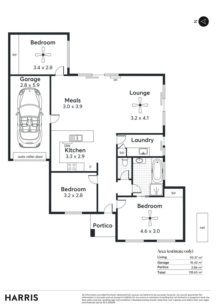 Floorplan of Homely house listing, 17B O G Road, Klemzig SA 5087