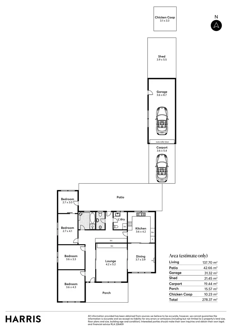 Floorplan of Homely house listing, 32 Thomas Avenue, St Morris SA 5068