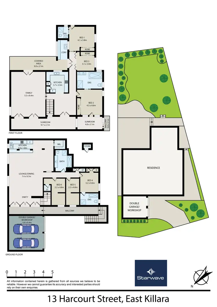 Floorplan of Homely house listing, 13 Harcourt Street, East Killara NSW 2071