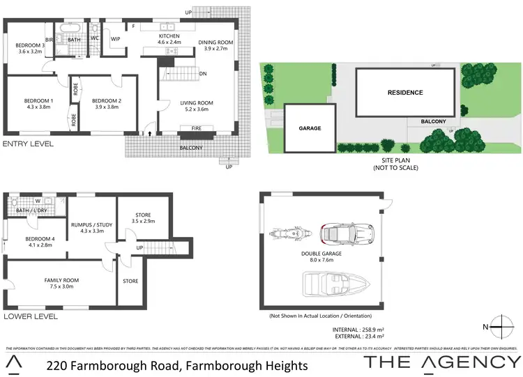 Floorplan of Homely house listing, 220 Farmborough Road, Farmborough Heights NSW 2526