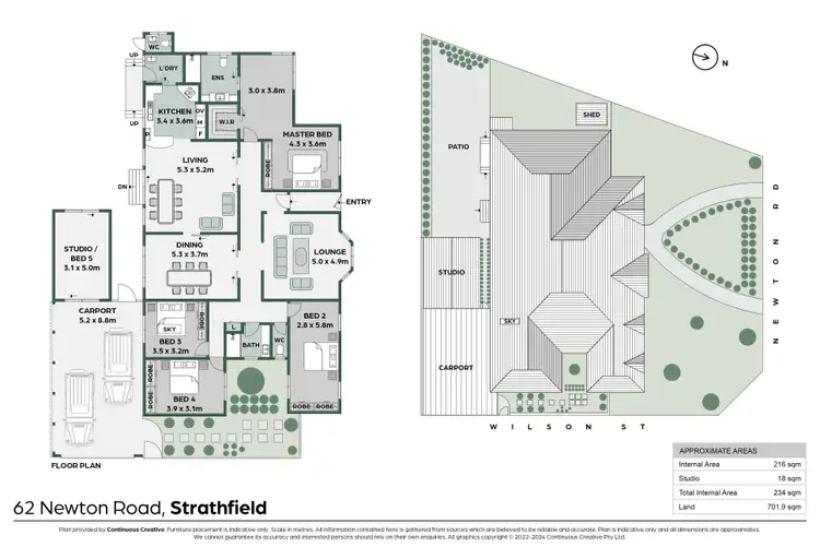 Floorplan of Homely house listing, 62 Newton Road, Strathfield NSW 2135