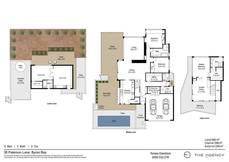 Floorplan of Homely house listing, 38 Paterson Lane, Byron Bay NSW 2481
