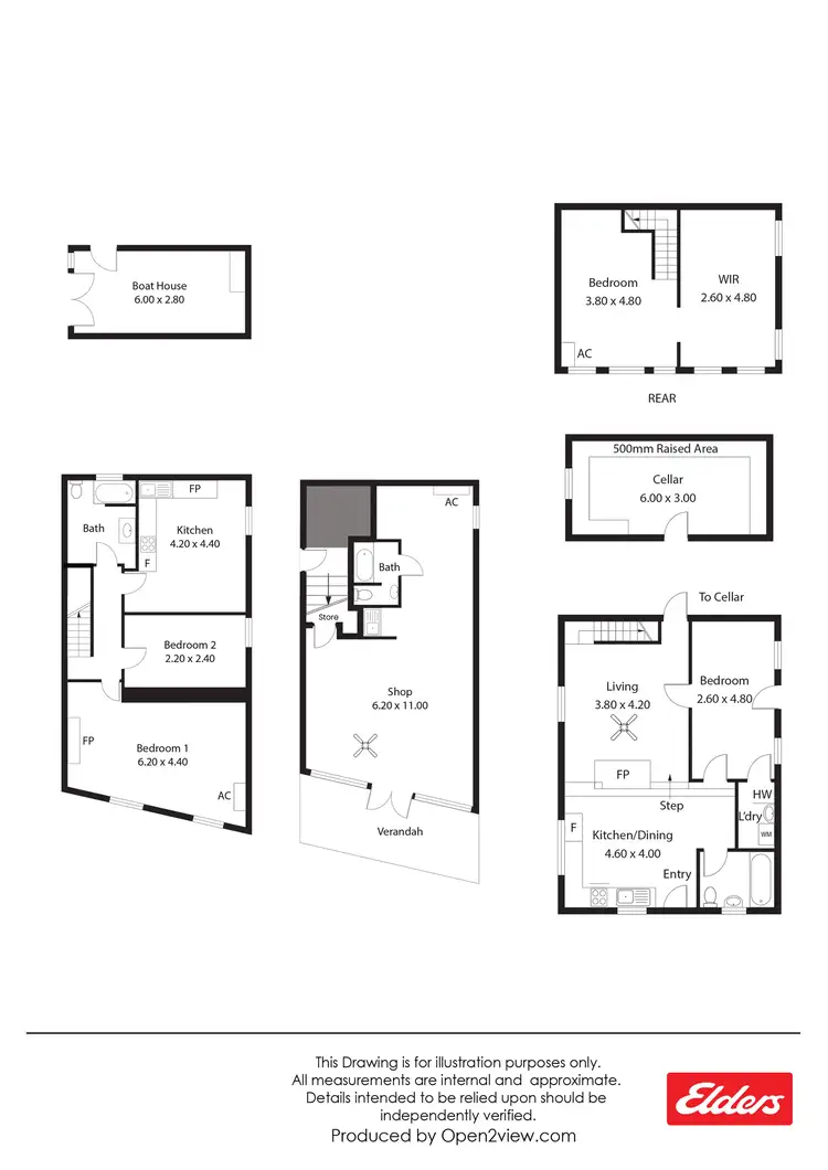 Floorplan of Homely townhouse listing, 24 MAIN NORTH Road, Auburn SA 5451