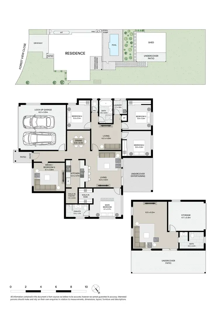 Floorplan of Homely house listing, 4 Forest View Close, Bonville NSW 2450