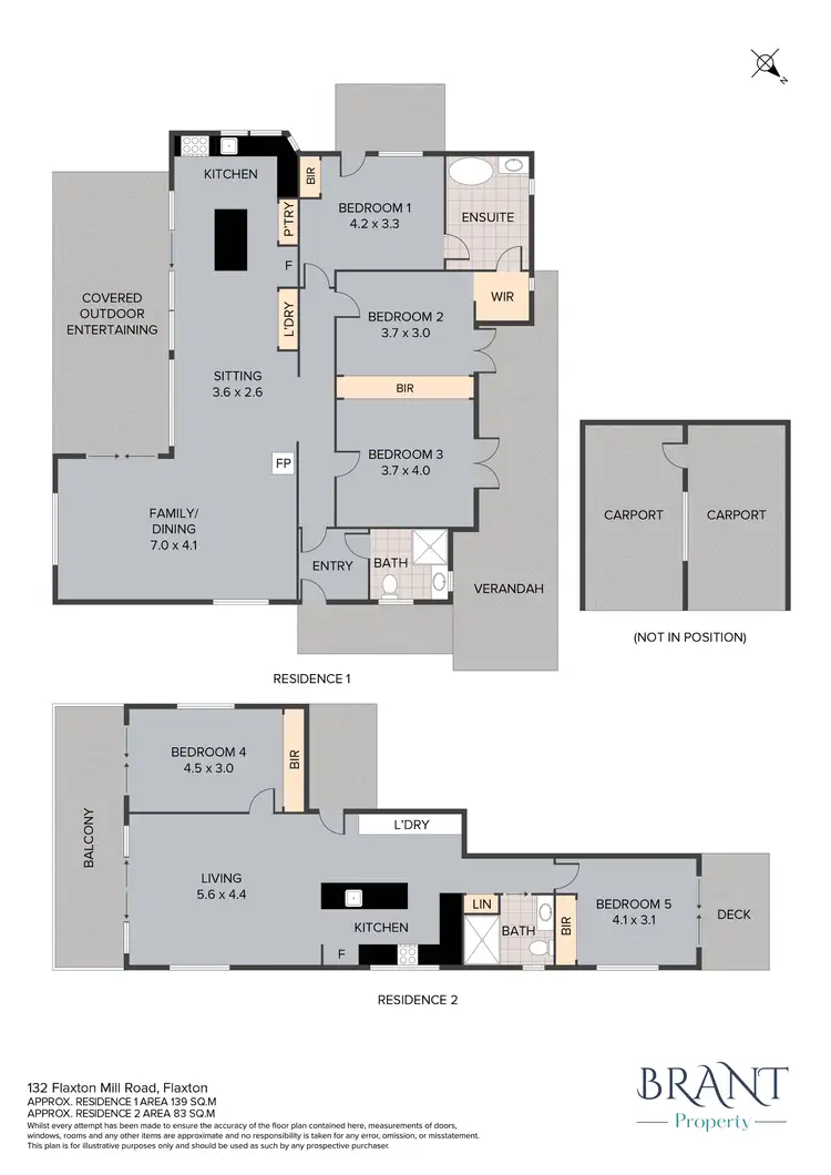 Floorplan of Homely house listing, 132 Flaxton Mill Road, Flaxton QLD 4560
