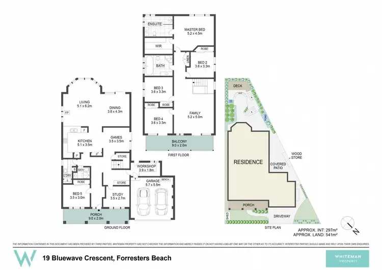 Floorplan of Homely house listing, 19 Bluewave Crescent, Forresters Beach NSW 2260