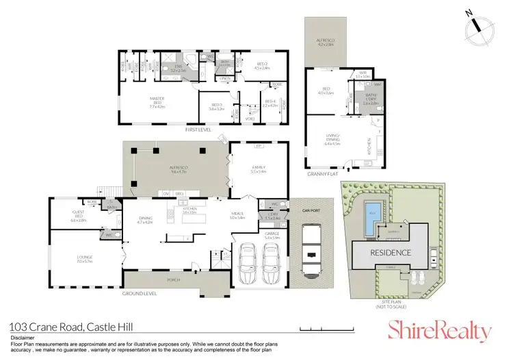 Floorplan of Homely house listing, 103-103a Crane Road, Castle Hill NSW 2154
