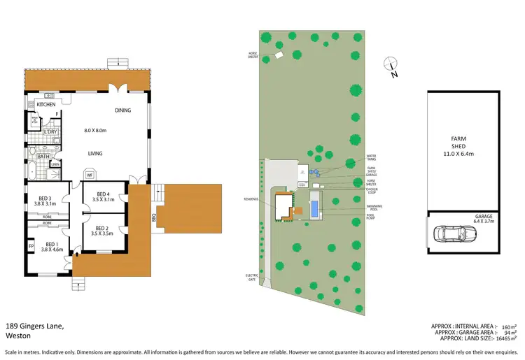 Floorplan of Homely house listing, 189 Gingers Lane, Weston NSW 2326