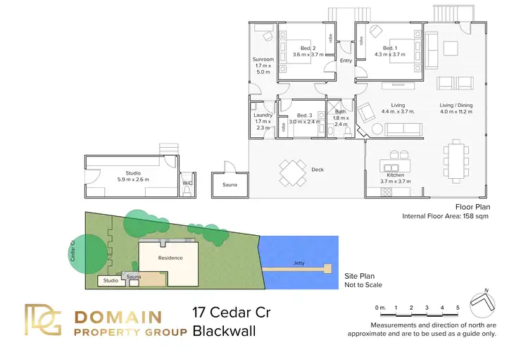 Floorplan of Homely house listing, 17 Cedar Crescent, Blackwall NSW 2256