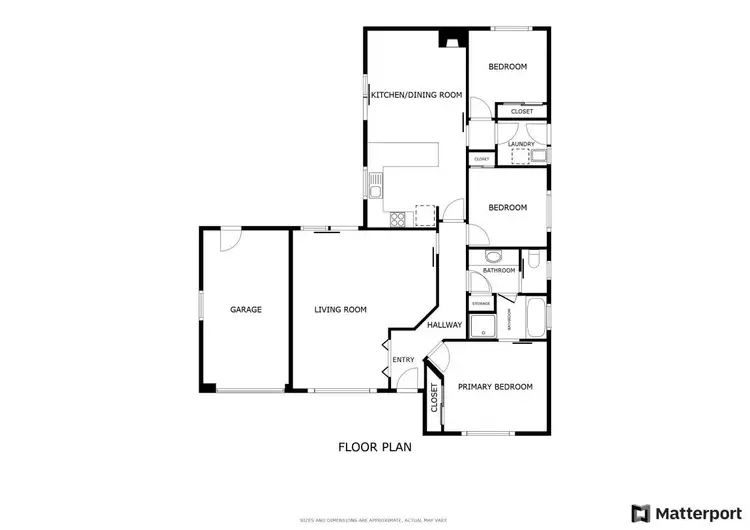 Floorplan of Homely house listing, 64 Sieben Drive, Orange NSW 2800