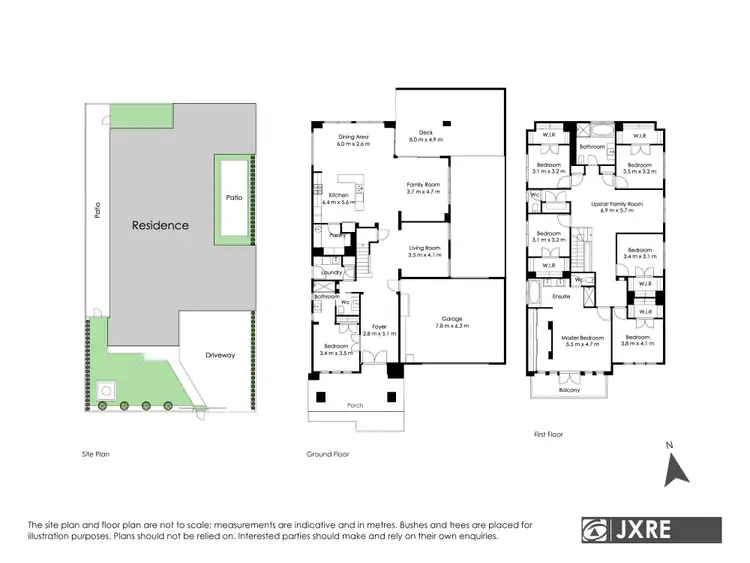 Floorplan of Homely house listing, 7 Karan Court, Noble Park VIC 3174