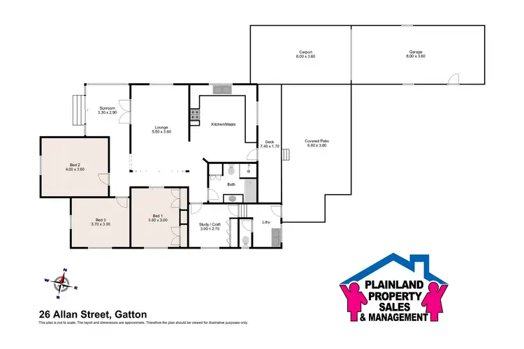 Floorplan of Homely house listing, 26 Allan Street, Gatton QLD 4343