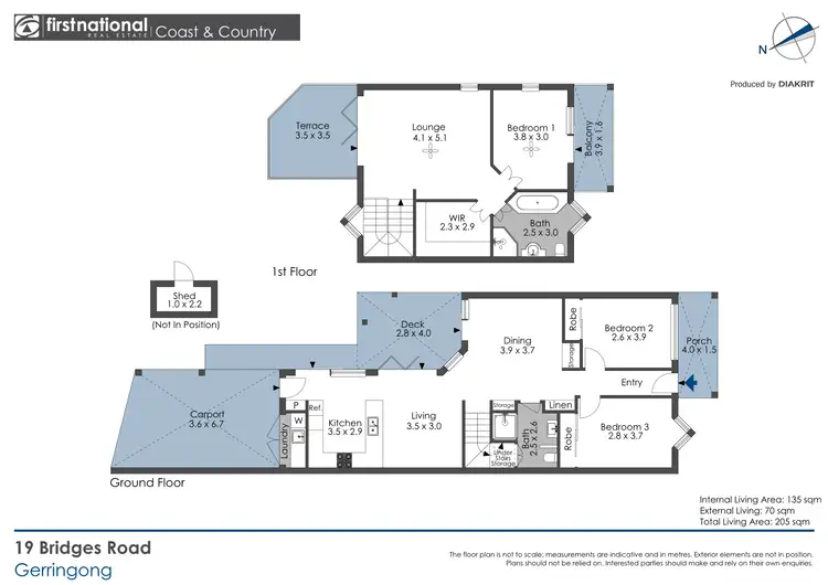 Floorplan of Homely house listing, 19 Bridges Road, Gerringong NSW 2534