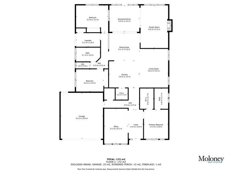Floorplan of Homely house listing, 116 Katrina Circuit, Corowa NSW 2646