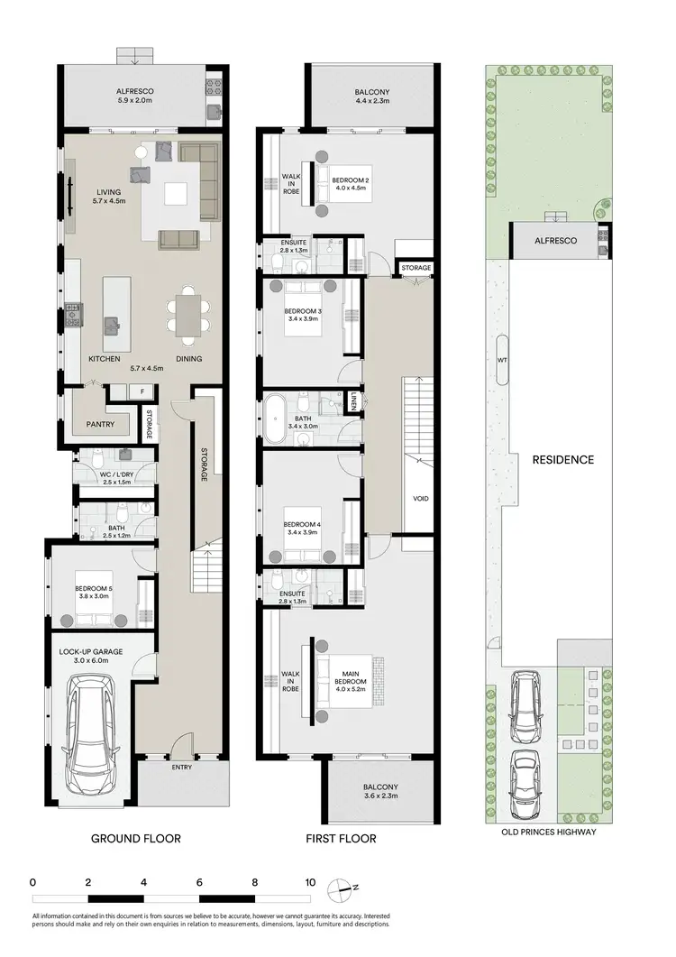 Floorplan of Homely semi-detached listing, 1153B Old Princes Highway, Engadine NSW 2233