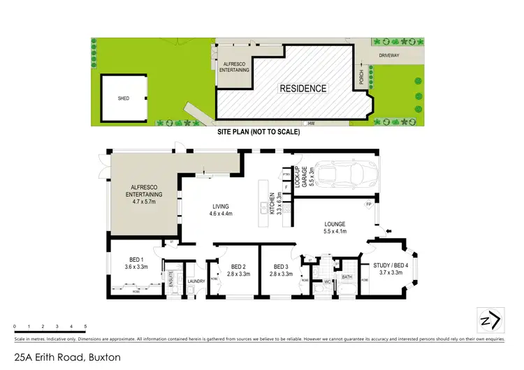 Floorplan of Homely house listing, 25A Erith Road, Buxton NSW 2571