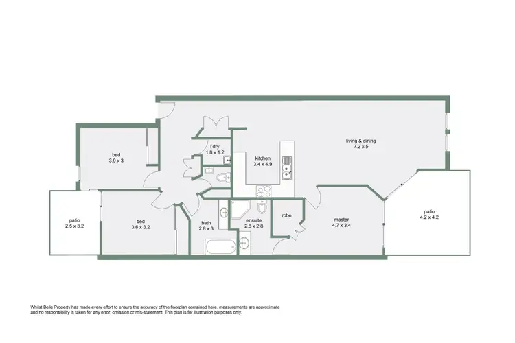 Floorplan of Homely apartment listing, 32/23-25 Veivers Road, Palm Cove QLD 4879