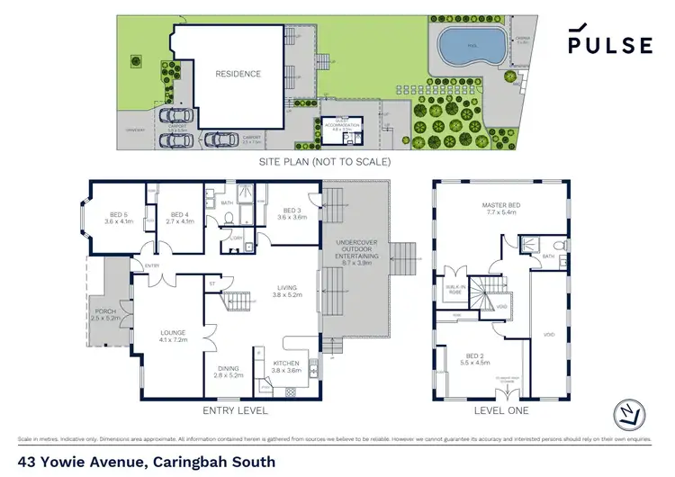 Floorplan of Homely house listing, 43 Yowie Avenue, Caringbah South NSW 2229