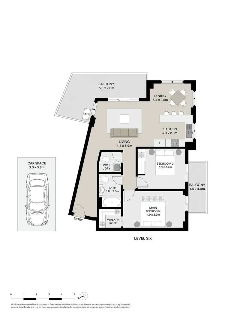 Floorplan of Homely apartment listing, 28/3-7 Fetherstone Street, Bankstown NSW 2200