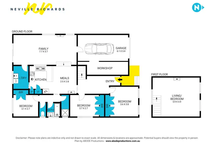 Floorplan of Homely house listing, 38 Bunganowee Drive, Clifton Springs VIC 3222