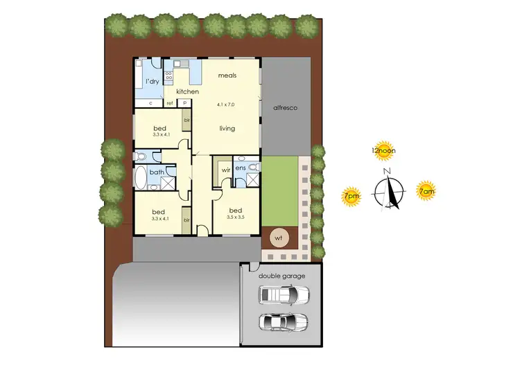 Floorplan of Homely house listing, 38A Eramosa Road, Somerville VIC 3912
