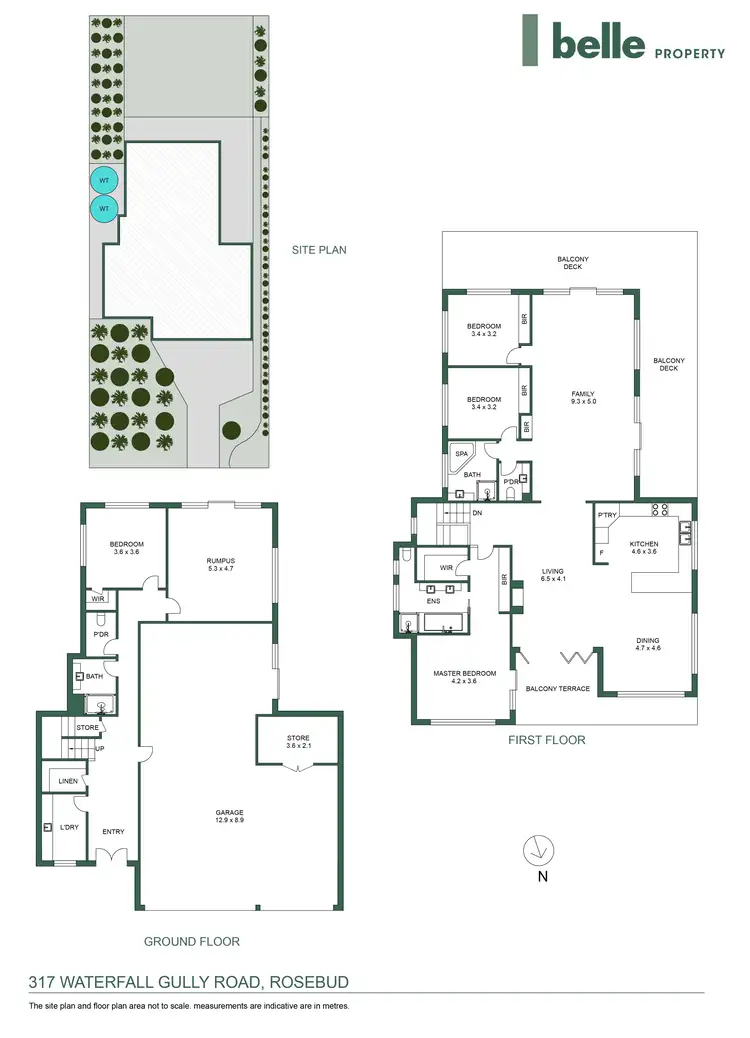 Floorplan of Homely house listing, 317 Waterfall Gully Road, Rosebud VIC 3939