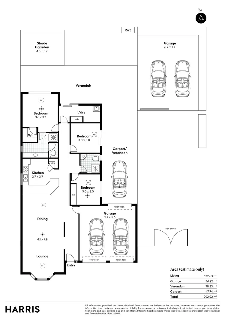 Floorplan of Homely house listing, 27 Jimmy Watson Drive, Woodcroft SA 5162