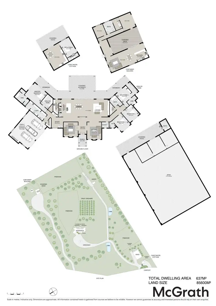Floorplan of Homely house listing, 18 Parsons Knob Road South, Hunchy QLD 4555