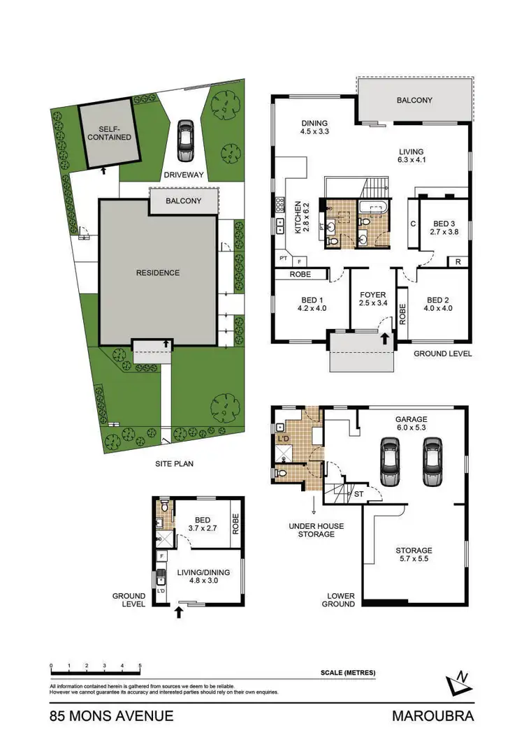 Floorplan of Homely house listing, 85 Mons Avenue, Maroubra NSW 2035