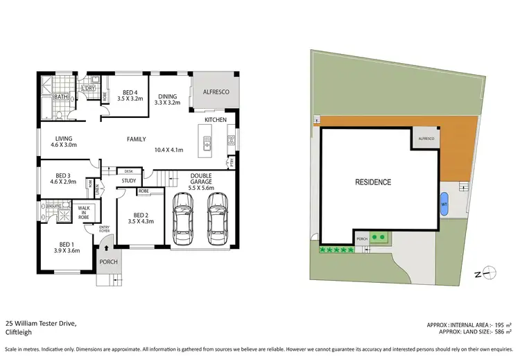 Floorplan of Homely house listing, 25 William Tester Drive, Cliftleigh NSW 2321