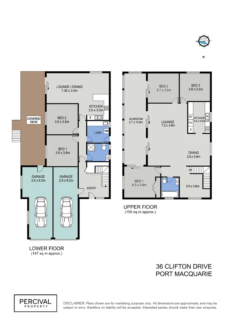 Floorplan of Homely house listing, 36 Clifton Drive, Port Macquarie NSW 2444