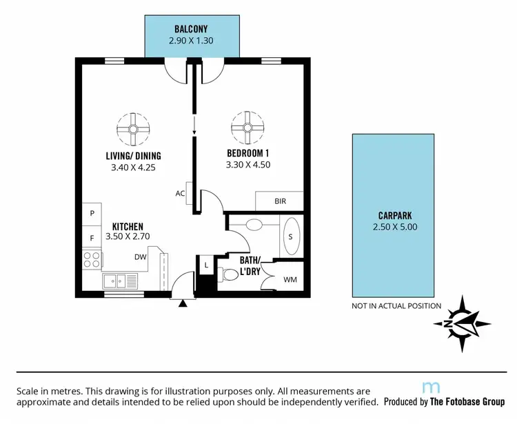 Floorplan of Homely apartment listing, 25/232 Hutt Street, Adelaide SA 5000